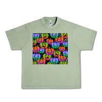 Oil Green Halloween Pumpkins Urban Heavy Tee - texasbilliewilder