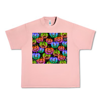 Salmon Halloween Pumpkins Urban Heavy Tee - texasbilliewilder