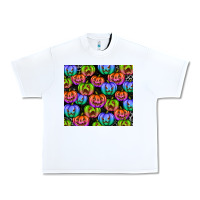 White Halloween Pumpkins Urban Heavy Tee - texasbilliewilder
