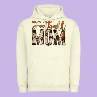 Football Mom Urban Hoodie Designed By Jasminsmagicworld
