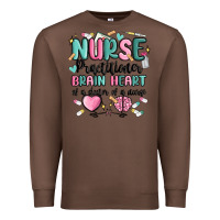 Chestnut nurse practitioner Premium Sweatshirt - MaliasSmallBusiness