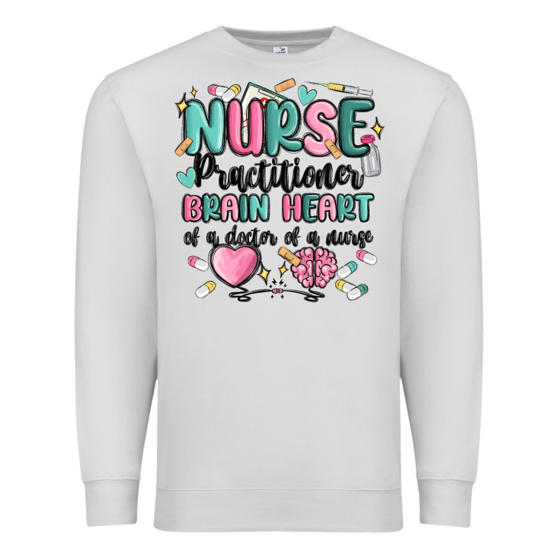 Nurse Practitioner Premium Sweatshirt by MaliasSmallBusiness | Teevron