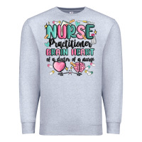 Heather Grey nurse practitioner Premium Sweatshirt - MaliasSmallBusiness