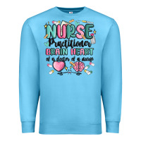 Ocean Blue nurse practitioner Premium Sweatshirt - MaliasSmallBusiness