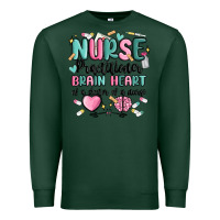 Sports Green nurse practitioner Premium Sweatshirt - MaliasSmallBusiness