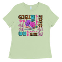 Matcha gigi gigi with knitting Ladies Tee - AdoDesignShop