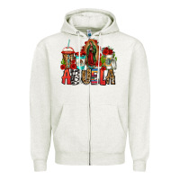 Lady Of Guadalupe Abuela Coffee Cups Zipper Hoodie | Teevron