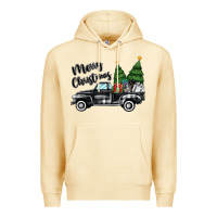 Pina Colada merry christmas truck Premium Hoodie - MaliasSmallBusiness
