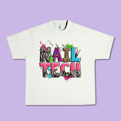 Nail Tech Urban Heavy Tee Designed By Zillion Design Studio