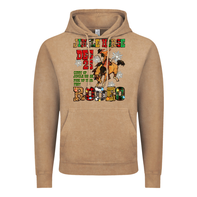 Jingle Horse Dec 25 Giddy Jingle Horse Pick Up Fee Vintage Hoodie by Zillion Design Studio | Teevron