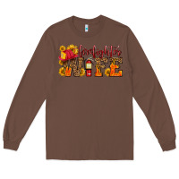 Chestnut firefighter wife with hat sunflowers Long Sleeve Tee - HRA Design Shop