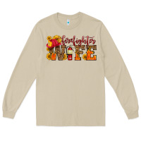 Mushroom firefighter wife with hat sunflowers Long Sleeve Tee - HRA Design Shop