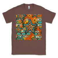 Chestnut western stars seamless pattern Classic Tee - HRA Design Shop