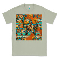 Matcha western stars seamless pattern Classic Tee - HRA Design Shop