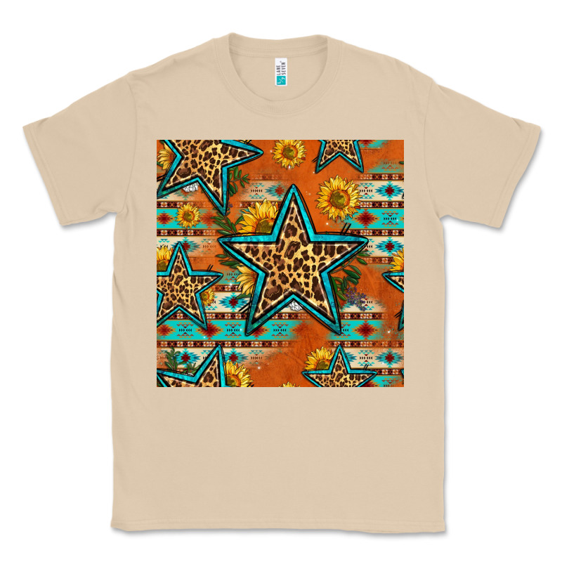 Western Stars Seamless Pattern Classic Tee by HRA Design Shop | Teevron