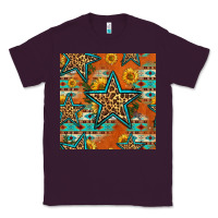 Plum western stars seamless pattern Classic Tee - HRA Design Shop