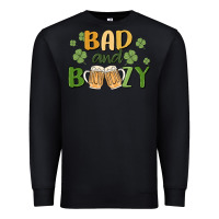 Black bad and boozy Premium Sweatshirt - MaliasSmallBusiness