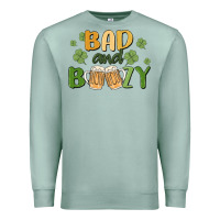 Seafoam bad and boozy Premium Sweatshirt - MaliasSmallBusiness