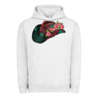 Pigment Lunar Rock leopard flowers cowboy hat Urban Hoodie - Jasminsmagicworld