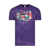 Cloud Purple nurse coffee cups Vintage Tee - texasbilliewilder