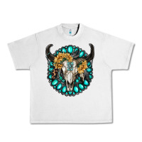 Lunar Rock gamestone with bull skull Urban Heavy Tee - RanaPortraitStore