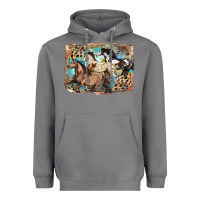 Storm 3 western horses running free Heavyweight Hoodie - LillyAllenDesigns