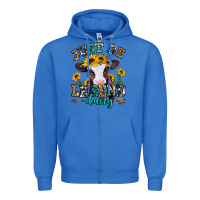 True Royal just be legend dairy heifer Zipper Hoodie - Jasminsmagicworld
