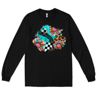 Black race sunflower patches Long Sleeve Tee - AdoDesignShop