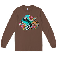 Chestnut race sunflower patches Long Sleeve Tee - AdoDesignShop
