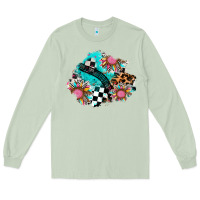 Matcha race sunflower patches Long Sleeve Tee - AdoDesignShop