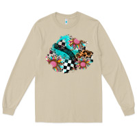 Mushroom race sunflower patches Long Sleeve Tee - AdoDesignShop