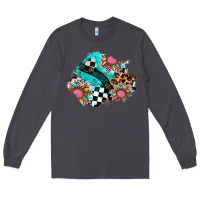 Smoke race sunflower patches Long Sleeve Tee - AdoDesignShop