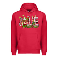 Cardinal love christmas deer Premium Hoodie - MaliasSmallBusiness