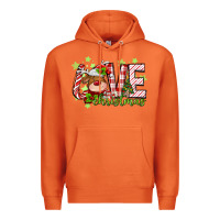 Carrot love christmas deer Premium Hoodie - MaliasSmallBusiness