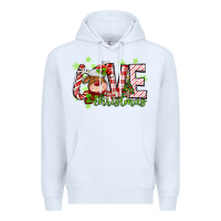 White love christmas deer Premium Hoodie - MaliasSmallBusiness