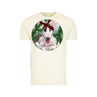 Vintage Arctic bull terrier and farm Vintage Tee - RanaPortraitStore