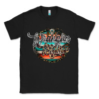 Black wranglinn mama Classic Tee - RacoonDesign