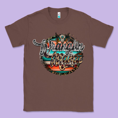 Wranglinn Mama Classic Tee Designed By Racoondesign