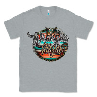 Heather Grey wranglinn mama Classic Tee - RacoonDesign