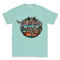 Seafoam wranglinn mama Classic Tee - RacoonDesign