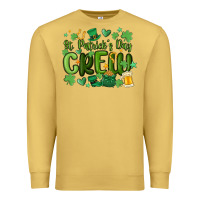 Antique Gold st.patrick's day crew Premium Sweatshirt - MaliasSmallBusiness