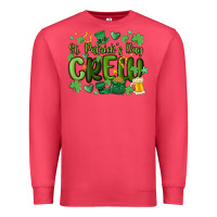 Cardinal st.patrick's day crew Premium Sweatshirt - MaliasSmallBusiness