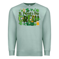 Seafoam st.patrick's day crew Premium Sweatshirt - MaliasSmallBusiness