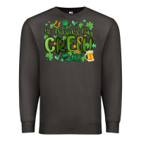 Smoke st.patrick's day crew Premium Sweatshirt - MaliasSmallBusiness