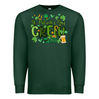 Sports Green st.patrick's day crew Premium Sweatshirt - MaliasSmallBusiness