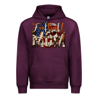 Mauve Wine football mom Urban Hoodie - Jasminsmagicworld
