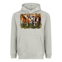 Moon Dust 2 horses at the ranch Heavyweight Hoodie - LillyAllenDesigns
