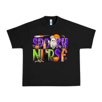 Black Halloween Spooky Nurse Urban Heavy Tee - texasbilliewilder