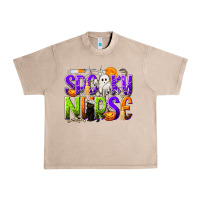 French Oak Halloween Spooky Nurse Urban Heavy Tee - texasbilliewilder