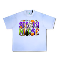 Grape Ice Halloween Spooky Nurse Urban Heavy Tee - texasbilliewilder